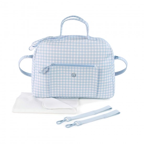 Together Basket Bag Blue / White