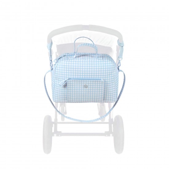 Together Basket Bag Blue / White