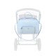Together Basket Bag Blue / White