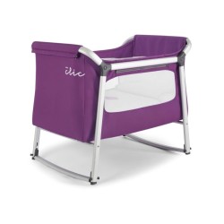 Minicuna Swing Berenjena de Baby Clic