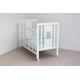 Estructura de cuna blanca Oso Gris|Originalbaby Estructura de cuna blanca Oso Gris