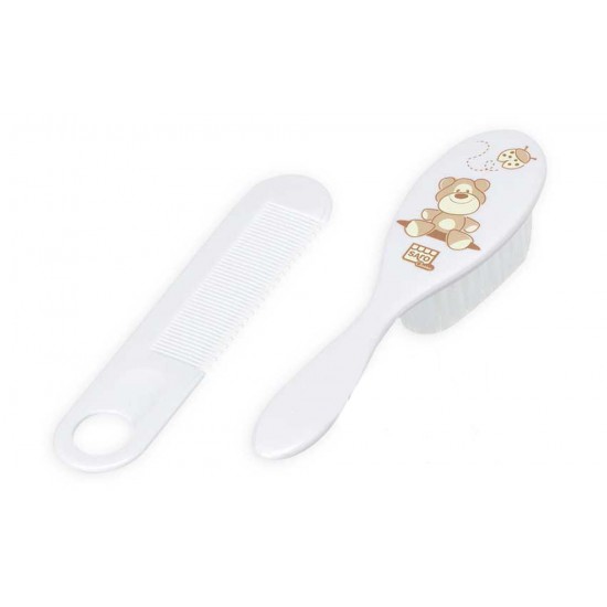 Cepillo y peine Osito beige|Originalbaby Cepillo y peine Osito beige