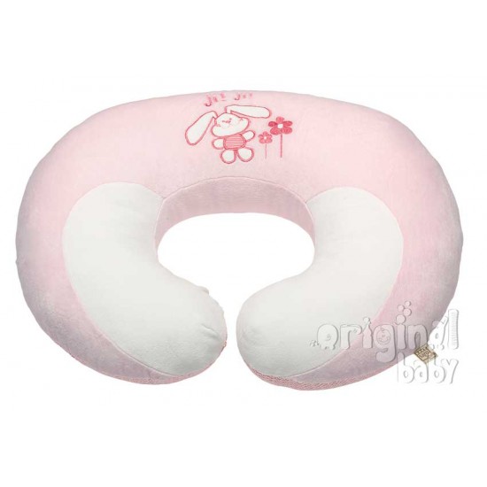 Cojín de lactancia Conejito rosa|Originalbaby Cojín de lactancia Conejito rosa