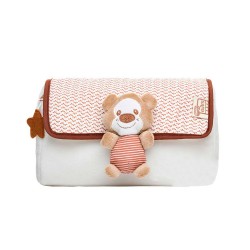 Baby bear cosmetic bag beige