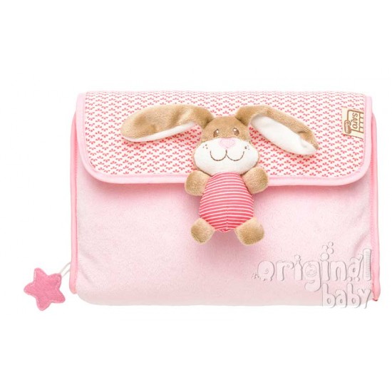 Porta pañales Conejito rosa|Originalbaby Porta pañales Conejito rosa
