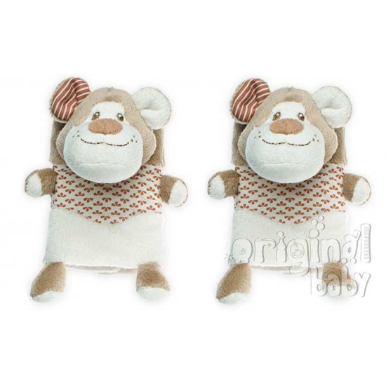 Protege Cinturón de seguridad osito beige|Originalbaby Protege Cinturón de seguridad osito beige