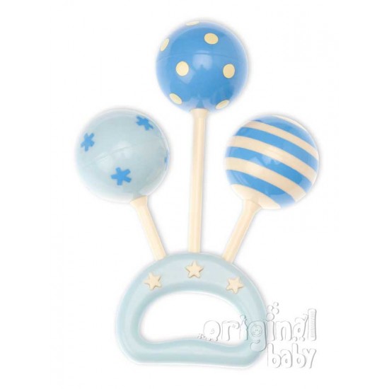 Sonajero Bolas celeste|Originalbaby Sonajero Bolas celeste