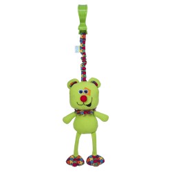 Rattle ride with green bear claw