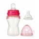 Biberón de silicona con cuchara Rosa|Originalbaby Biberón de silicona con cuchara Rosa