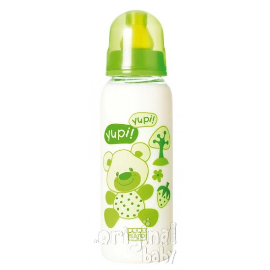 Biberón 250ml Osito Verde Saro|Originalbaby Biberón 250ml Osito Verde Saro