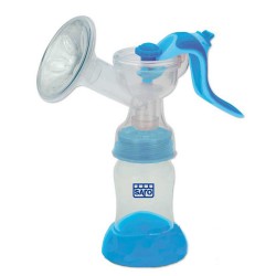 Manual extractor milk (breast pump) breast