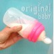 Biberón de silicona con cuchara Azul|Originalbaby Biberón de silicona con cuchara Azul