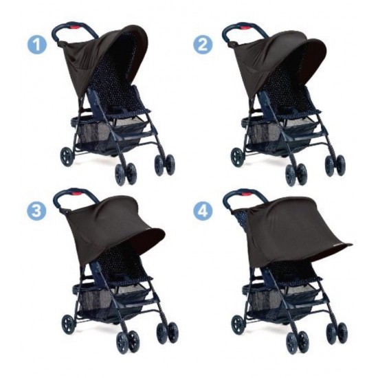 Capota para silla de paseo negra Summer Infant|Originalbaby Capota para silla de paseo negra Summer Infant