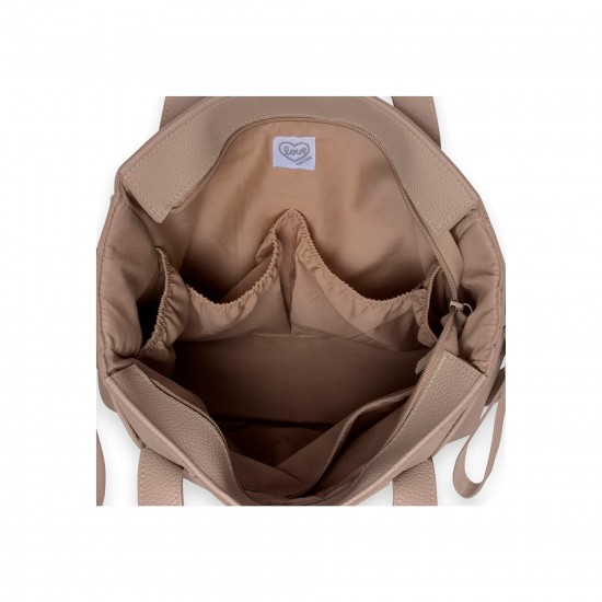 Panera Leatherette Bag plus Love Bison Changing Pad