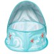 Pop Up Pool-Park with Green Starfish Awning