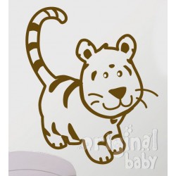 Decorative vinyl zebra standing series 29