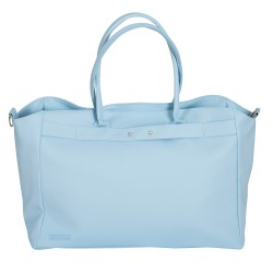 Leatherette Leatherette maternal baby blue