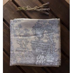 Muselina para bebé Toile de Jouy Toile Beige