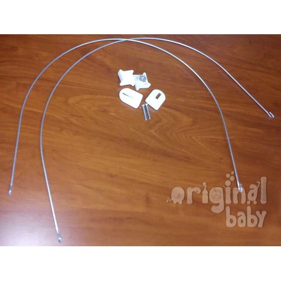 Estructura de metal para capota de capazo|Originalbaby Estructura de metal para capota de capazo