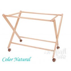 Mini Crib scissor structure wood