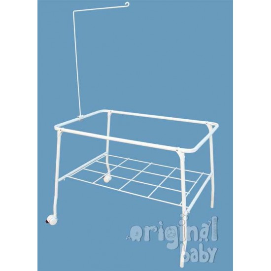 Estructura de minicuna metálica con dosel|Originalbaby Estructura de minicuna metálica con dosel