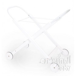 White wooden stand for carrycot