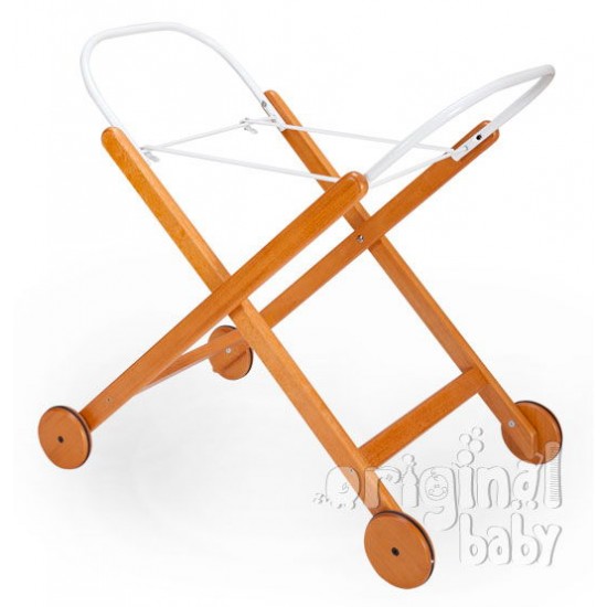 Soporte Capazo Madera miel|Originalbaby Soporte Capazo Madera miel