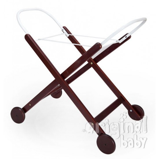 Soporte Capazo Madera nogal|Originalbaby Soporte Capazo Madera nogal