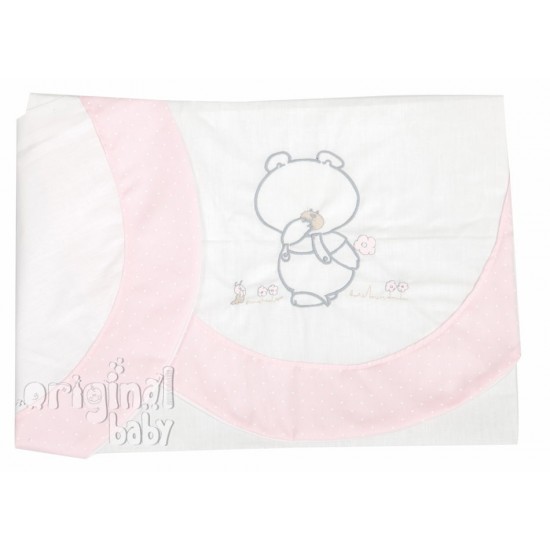 Juego de sábanas de coche Pepo rosa|Originalbaby Juego de sábanas de coche Pepo rosa