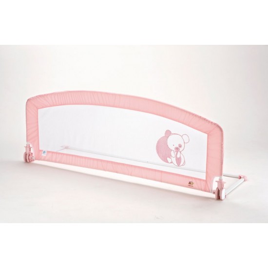Barrera de cama super alta Osito rosa