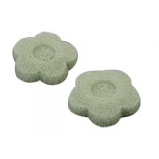 Esponja natural de Konjac Flor Verde|Originalbaby Esponja natural de Konjac Flor Verde