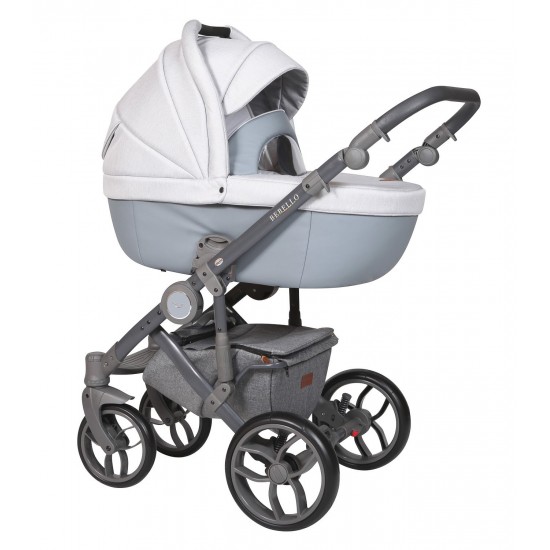 Model Bebello B / 167A LIGHT GRAY / GRAPHITE LEATHER Model Bebello B / 167A LIGHT GRAY / GRAPHITE LEATHER