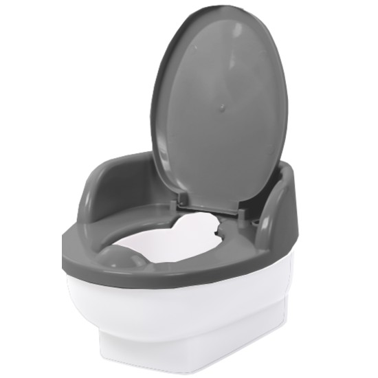 Orinal Musical Pipo Gris-Negro|Originalbaby Orinal Musical Pipo Gris-Negro