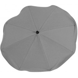Gray chair umbrella with UV filter