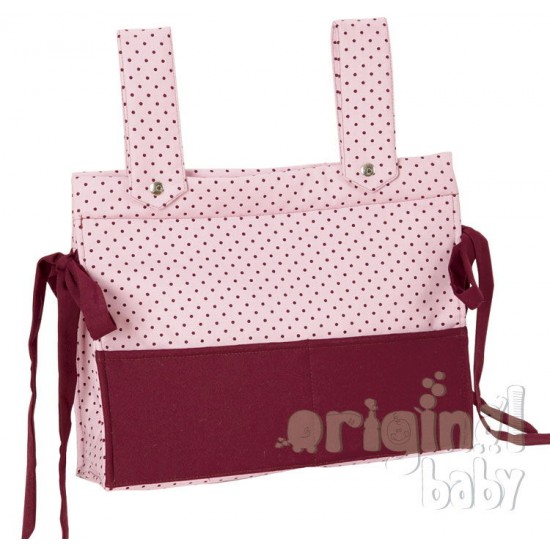 Bolso Panera Plastificada Topo Morado|Originalbaby Bolso Panera Plastificada Topo Morado