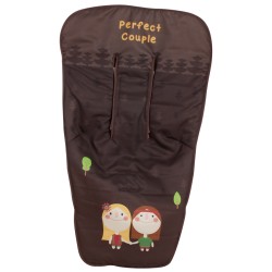 Colchoneta para silla paseo Hippies Choco