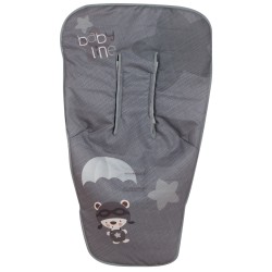 Colchoneta universal silla paseo Paracaidista Gris