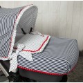 Quilt for stroller basket