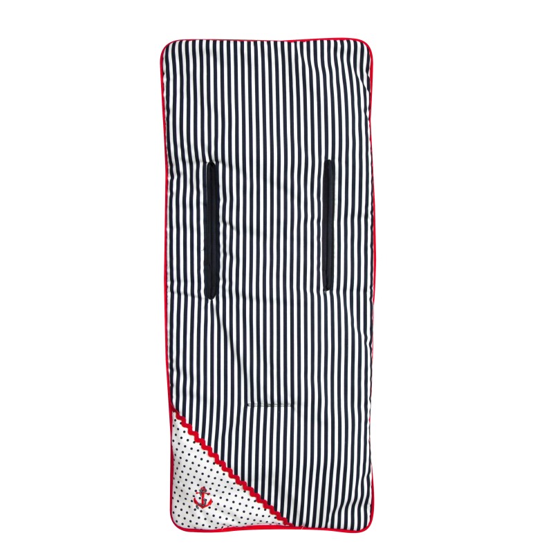 Colchoneta lígera Mclaren reversible Marinero (cubre arnés incluido) Colchoneta lígera Mclaren reversible Marinero (cubre arnés incluido)