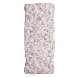 Colchoneta lígera Mclaren reversible Paseos de Toile Rosa  (cubre arnés incluido)