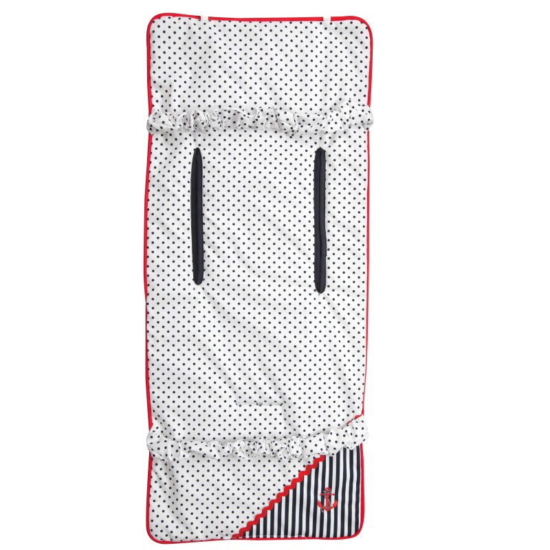 Colchoneta lígera Mclaren reversible Marinero (cubre arnés incluido) Colchoneta lígera Mclaren reversible Marinero (cubre arnés incluido)