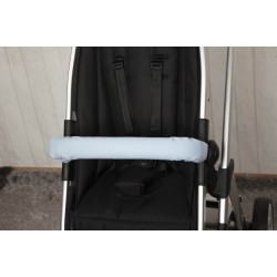 Blue leatherette cover bar