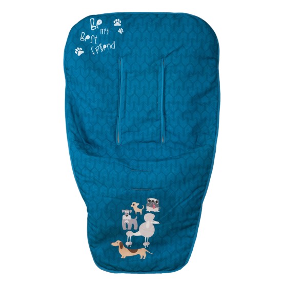 Colchoneta silla paseo Dogs Azul|Originalbaby Colchoneta silla paseo Dogs Azul