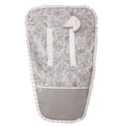 Colchoneta silla paseo Paseos de Toile Gris (cubre arnés incluido)