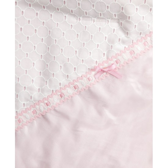 Colcha de capazo Love Rosa|Originalbaby Colcha de capazo Love Rosa