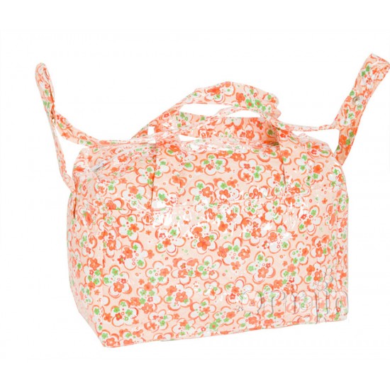 Bolso Plastificado Flor naranja|Originalbaby Bolso Plastificado Flor naranja