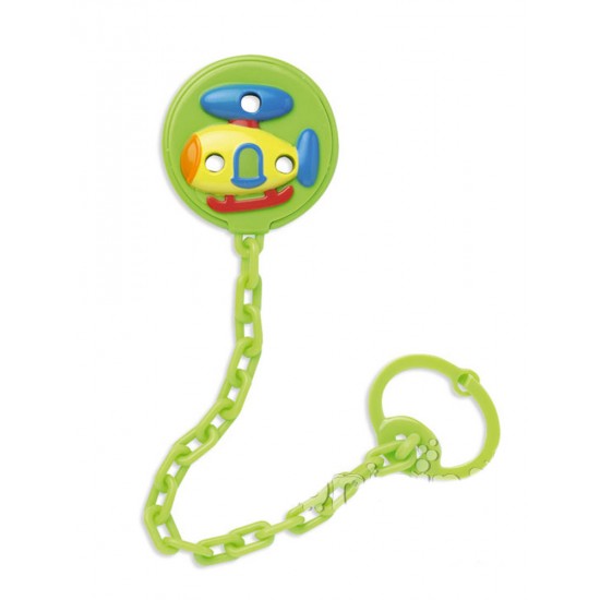 Pacifiers chain holder 3D Green
