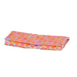 Dressing changer plasticized orange hearts