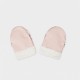 Pink Polka Dot Mittens