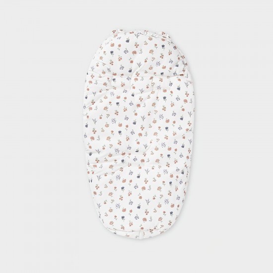 Cream Flower Carrycot Bag